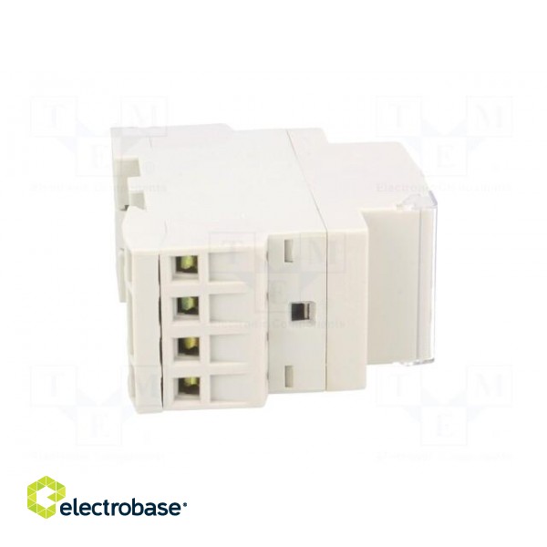 Contactor: 4-pole installation | NC + NO x3 | 230VAC | 25A | DIN image 7