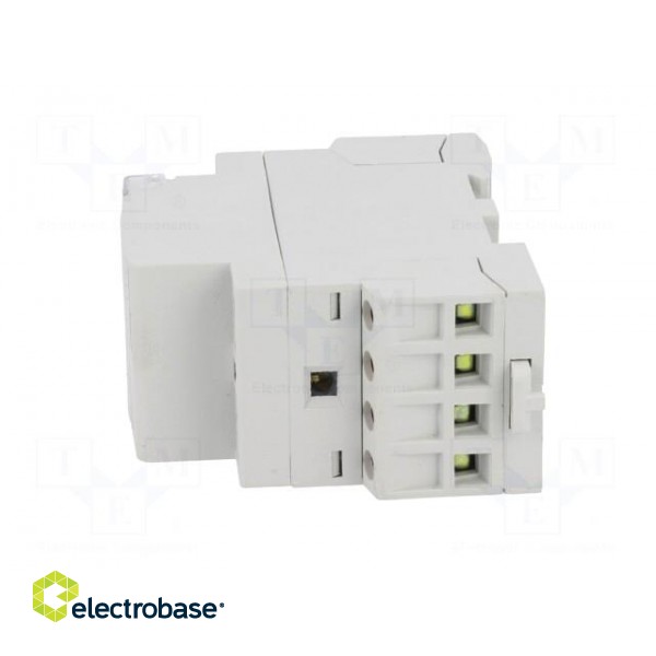 Contactor: 4-pole installation | NC + NO x3 | 24VAC | 25A | DIN image 3