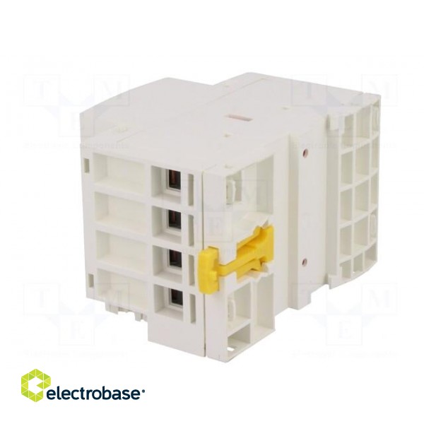 Contactor: 4-pole installation | NC + NO x3 | 230VAC | 63A | DIN image 4