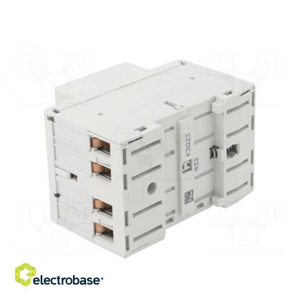 Contactor: 4-pole installation | 63A | 24VAC | NC + NO x3 фото 4