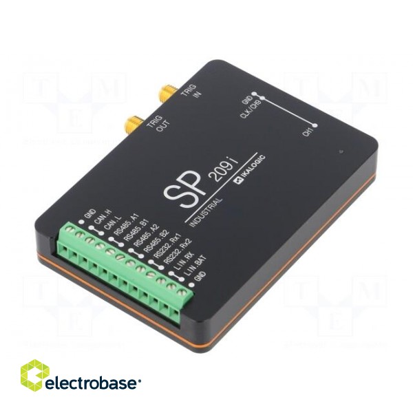 Logic analyser | Channels: 9 | Band: ≤200MHz | Mem.length: 200Mpts image 1