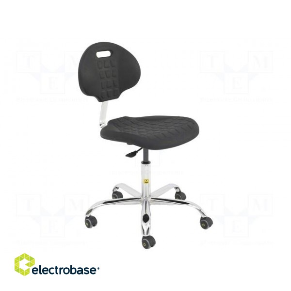 Chair | ESD | Seat dim: 470x440mm | Back dim: 420x320mm | 550÷730mm