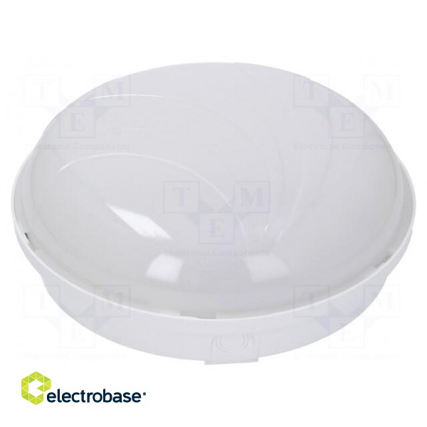 Lamp: lighting fixture | PANDA | polycarbonate | E27 | IP65 | Ø: 280mm image 1