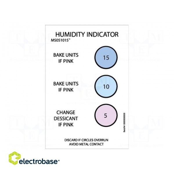 Humidity indicator | 125pcs.