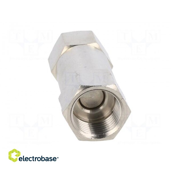 Check valve | Working press: 2÷8bar | nickel plated brass paveikslėlis 9