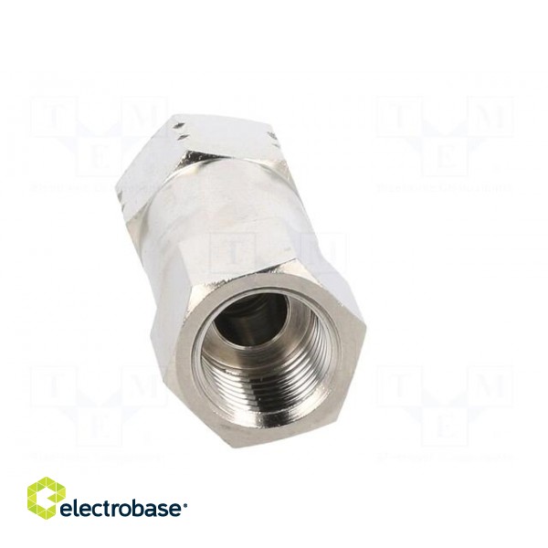Check valve | Working press: 2÷8bar | nickel plated brass фото 9