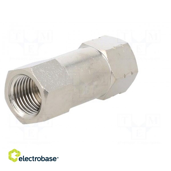 Check valve | Working press: 2÷8bar | nickel plated brass paveikslėlis 2