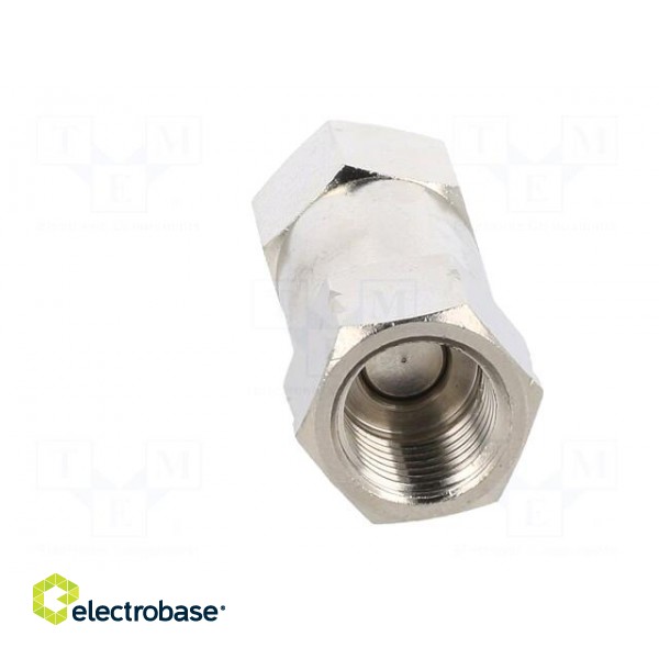 Check valve | Working press: 2÷8bar | nickel plated brass paveikslėlis 5
