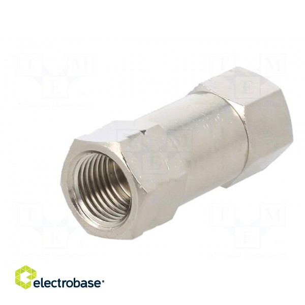 Check valve | Working press: 2÷8bar | nickel plated brass paveikslėlis 6