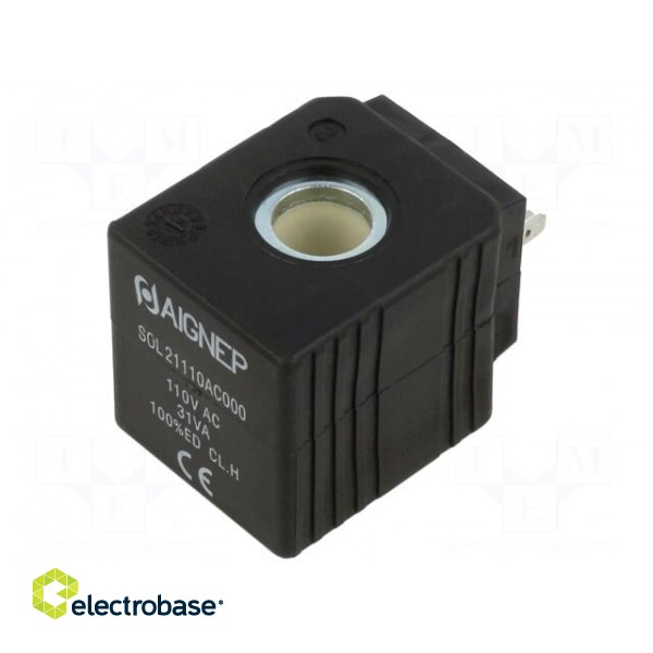 Coil for solenoid valve | IP65 | 115VAC | 31VA | 13mm