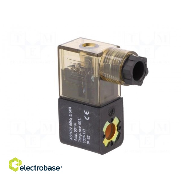 Coil for solenoid valve | IP65 | 4.8W | 110VAC | A: 20.8mm | B: 29mm image 4