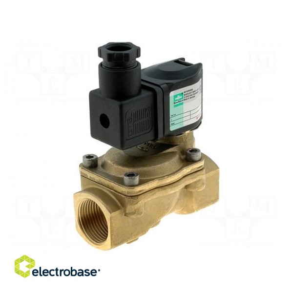 Electromagnetic valve | 0.1÷16bar | brass | NBR rubber | IP65 | 230VAC