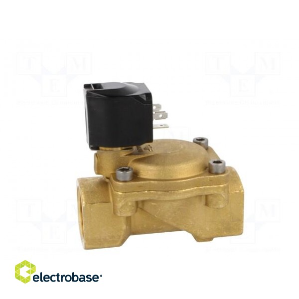 Electromagnetic valve | BSP 1" | 25mm | Pressure: 0.1÷16bar | 24VDC фото 7