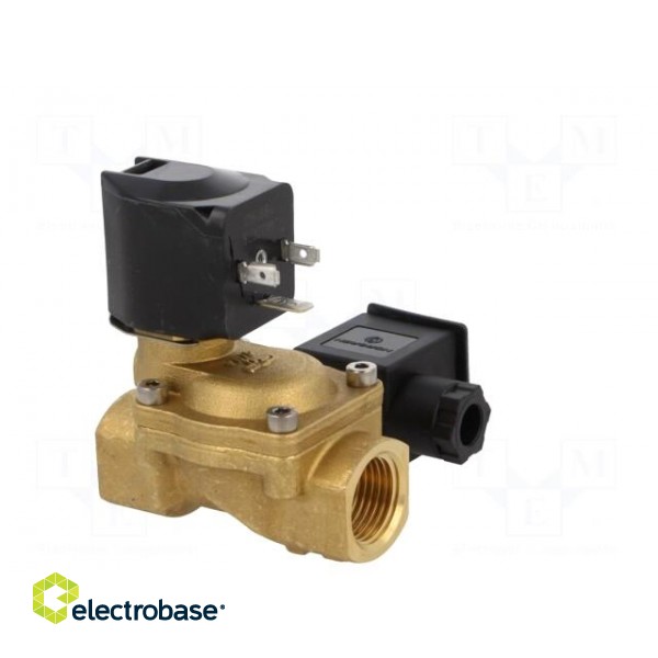 Electromagnetic valve | BSP 1" | 25mm | Pressure: 0.1÷16bar | 24VDC фото 9