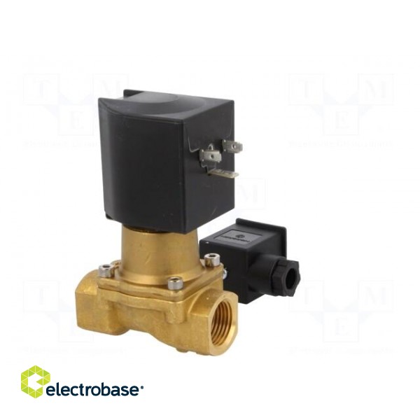Electromagnetic valve | BSP 1/2" | 12mm | Pressure: 0÷10bar | 24VDC фото 8