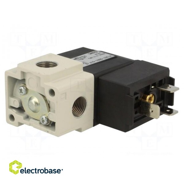 Electromagnetic valve | Pressure: 0÷9bar | Temp: 0÷50°C | Usup: 24VDC image 1