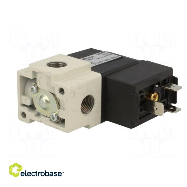 Electromagnetic valve | Pressure: 0÷9bar | Temp: 0÷50°C | Usup: 24VDC фото 2