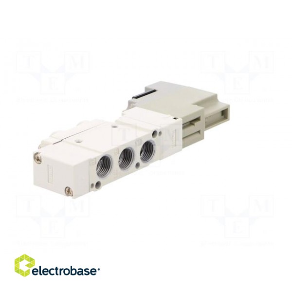 Electromagnetic valve | 1.5÷7bar | 5/2 monostable | aluminium | IP65 image 8