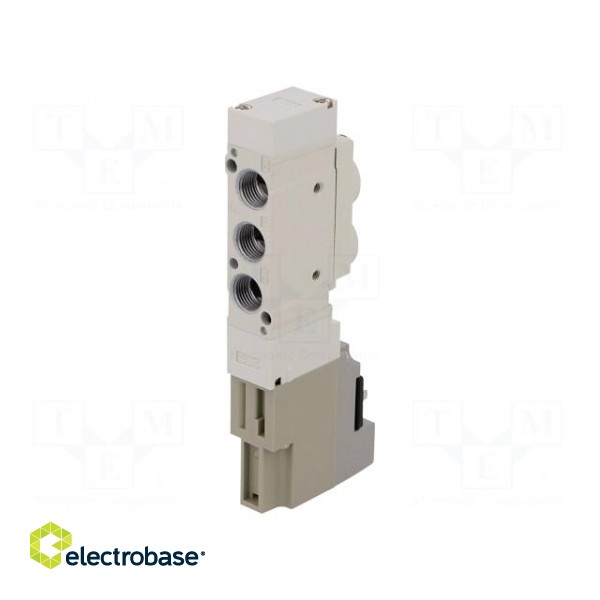 Electromagnetic valve | 1.5÷7bar | 5/2 monostable | aluminium | IP65 image 1