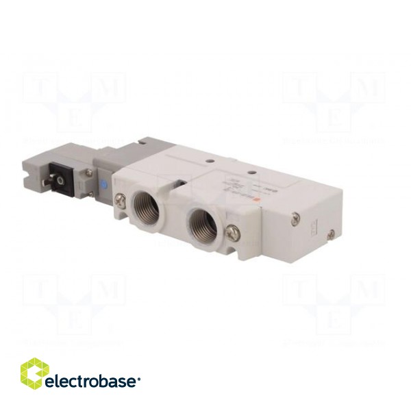 Electromagnetic valve | 1.5÷7bar | 5/2 monostable | aluminium | IP65 paveikslėlis 6