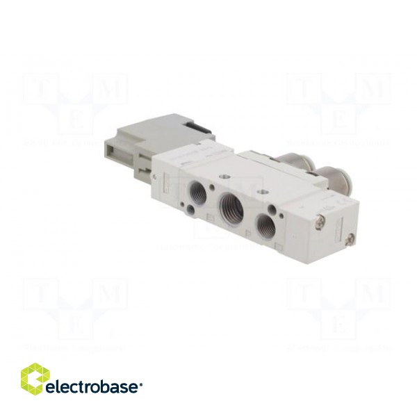 Electromagnetic valve | 1.5÷7bar | 5/2 monostable | aluminium | IP65 фото 2