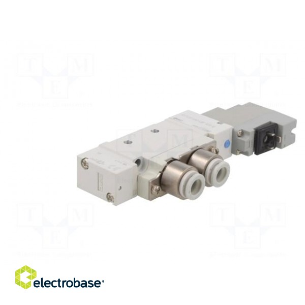 Electromagnetic valve | 1.5÷7bar | 5/2 monostable | aluminium | IP65 image 4