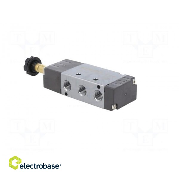 Electromagnetic valve | 1.5÷8bar | 5/2 | Thread: G 1/8" | 800l/min image 4