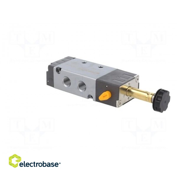 Electromagnetic valve | 1.5÷8bar | 5/2 | Thread: G 1/8" | 800l/min image 8