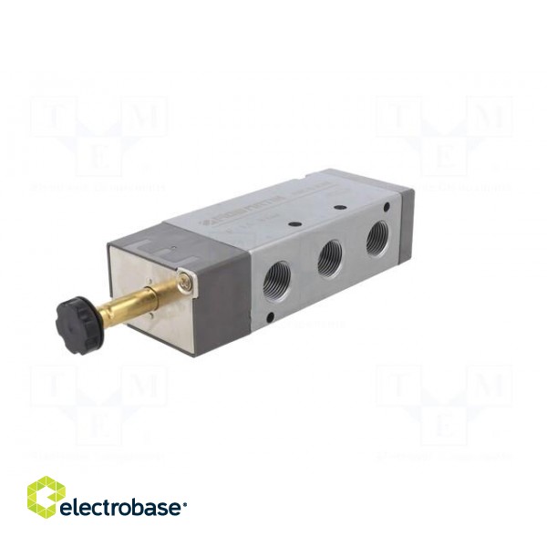 Electromagnetic valve | 1.5÷8bar | 5/2 | Thread: G 3/8" | 2250l/min image 2