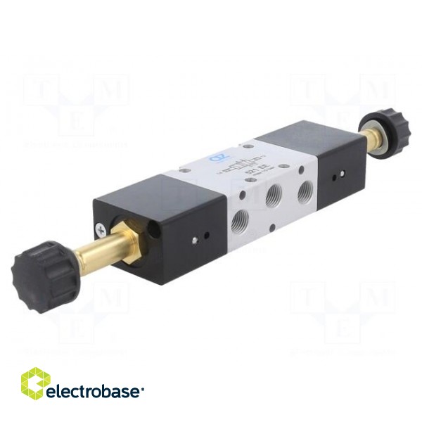 Electromagnetic valve | 1÷10bar | 5/2 bistable | Thread: G 1/8" image 1