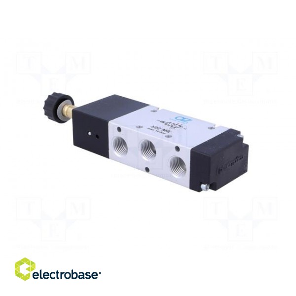 Electromagnetic valve | 5/2 monostable | G 1/4" | Flow: 1100l/min image 4