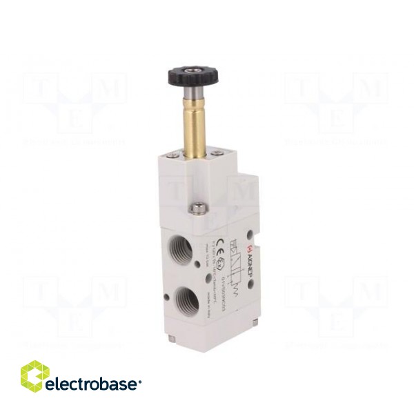 Electromagnetic valve | 3/2 NC | G 1/4" | Pressure: 2÷10bar | 9mm image 2