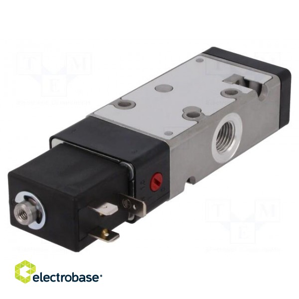 Electromagnetic valve | BSP 1/4" | Pressure: 2÷8bar | Temp: -10÷50°C фото 1