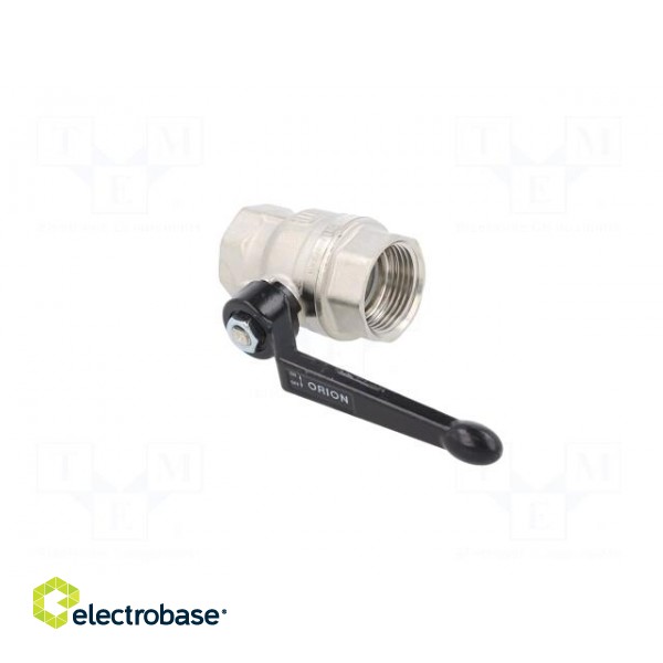 Mechanical ball valve | max.25bar | nickel plated brass | -15÷90°C image 4