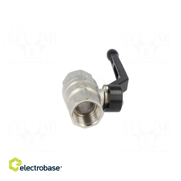 Mechanical ball valve | Temp: -15÷90°C | Mat: nickel plated brass image 9
