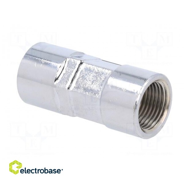 Mechanical ball valve | max.20bar | nickel plated brass | -20÷80°C paveikslėlis 8