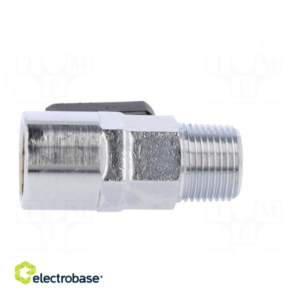 Mechanical ball valve | Temp: -20÷80°C | Mat: nickel plated brass image 7
