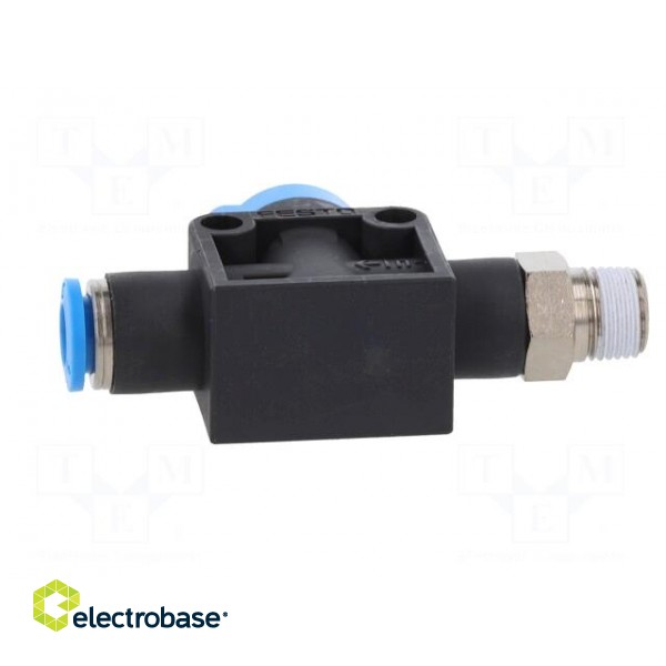 Shutoff valve | -0.95÷10bar | 307l/min | 6mm | 0÷60°C | compressed air paveikslėlis 5