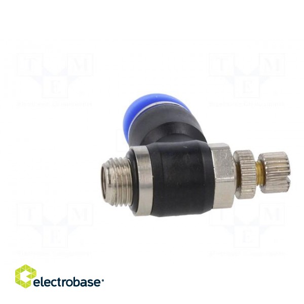 Throttle-check valve | -0.95÷15bar | nickel plated brass,PBT фото 5