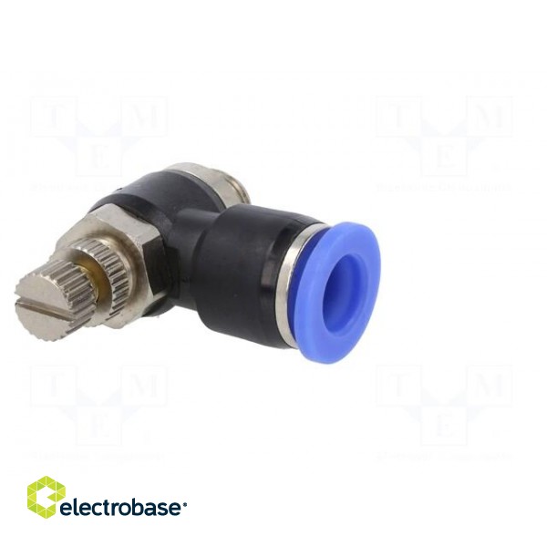 Throttle-check valve | -0.95÷15bar | nickel plated brass,PBT image 8