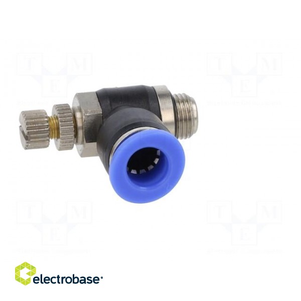 Throttle-check valve | -0.95÷15bar | nickel plated brass,PBT paveikslėlis 9