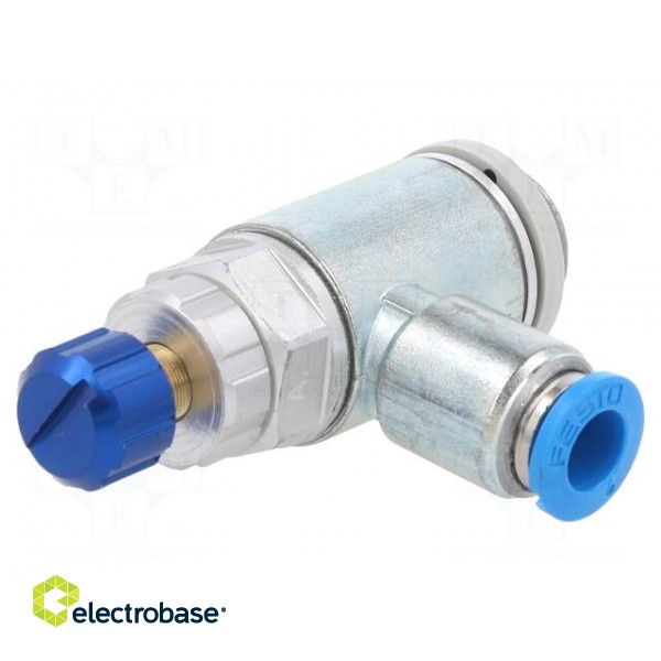 Throttle-check valve | 0.2÷10bar | NBR rubber | 400l/min | 6mm | GRLA paveikslėlis 1