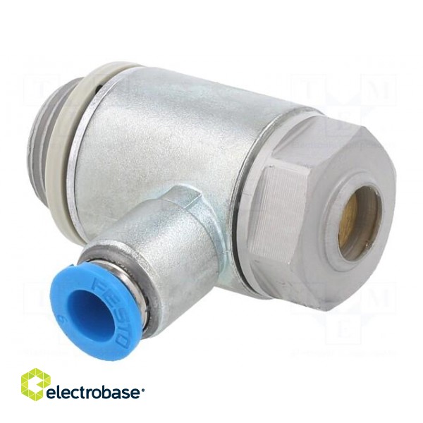 Throttle-check valve | 0.2÷10bar | NBR rubber | 495l/min | 6mm | GRLA