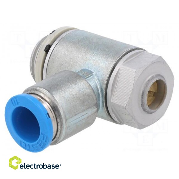 Throttle-check valve | 0.2÷10bar | NBR rubber | 900l/min | 10mm | GRLA paveikslėlis 1