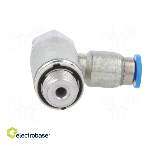 Throttle-check valve | 0.2÷10bar | zinc casting chrome | 130l/min paveikslėlis 7