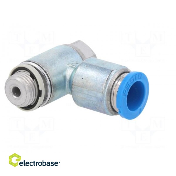 Throttle-check valve | 0.2÷10bar | zinc casting chrome | 215l/min paveikslėlis 8