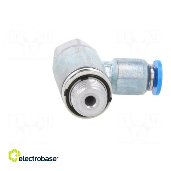 Throttle-check valve | 0.2÷10bar | zinc casting chrome | 250l/min фото 7