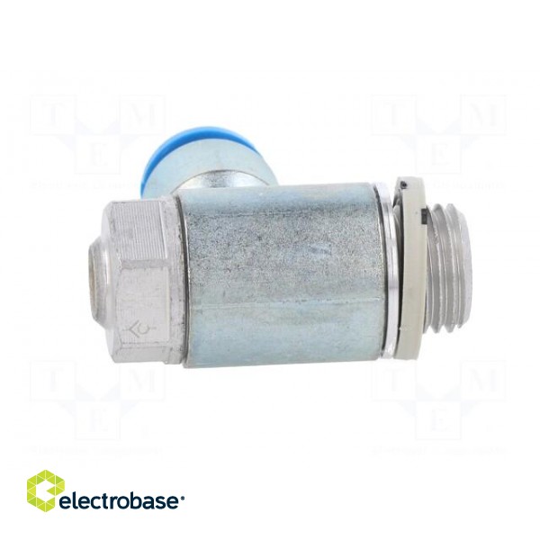 Throttle-check valve | 0.2÷10bar | zinc casting chrome | 475l/min paveikslėlis 5