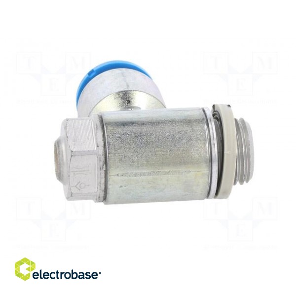 Throttle-check valve | 0.2÷10bar | zinc casting chrome | 480l/min фото 5