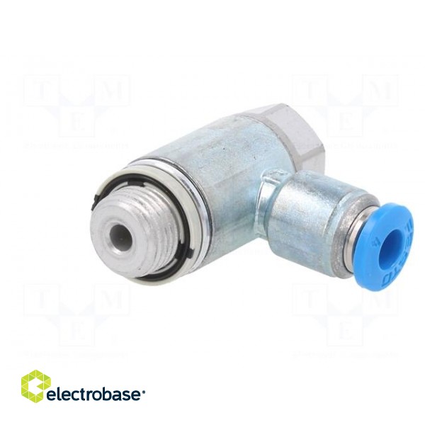 Throttle-check valve | 0.2÷10bar | zinc casting chrome | 250l/min paveikslėlis 8